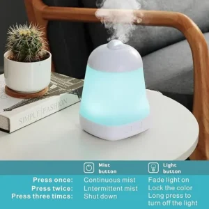 Cold Mist Aromatherapy Humidifier Electric Aroma Infuser 200ml