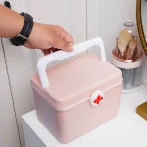 Small Plastic First Aid Box